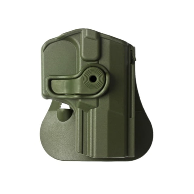 IMI Defense Polymer OWB Paddle Holster Walther PPQ M1/M2/Navy Sd/P99 Gen.2 Q5 Champion/Q5 Match O.D. Green  GREEN - Imi Defense