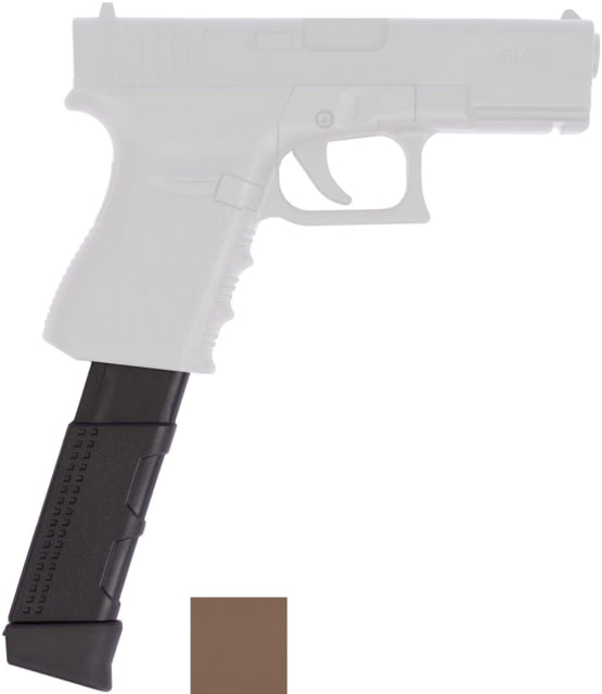 IMI Defense Polymer Pistol Magazine for Glock 17/18/19/19x/26/34 & 45 31 + 2 Rounds FDE - Imi Defense