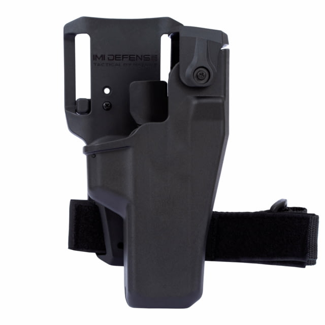 IMI Defense RD3 Mid Ride Level 3 Polymer OWB Belt Holster Glock 17/19/19x/25/28/31/32/45/47 Gen 3-5/22/23 Gen 1-4 Right Hand Matte Black - Imi Defense