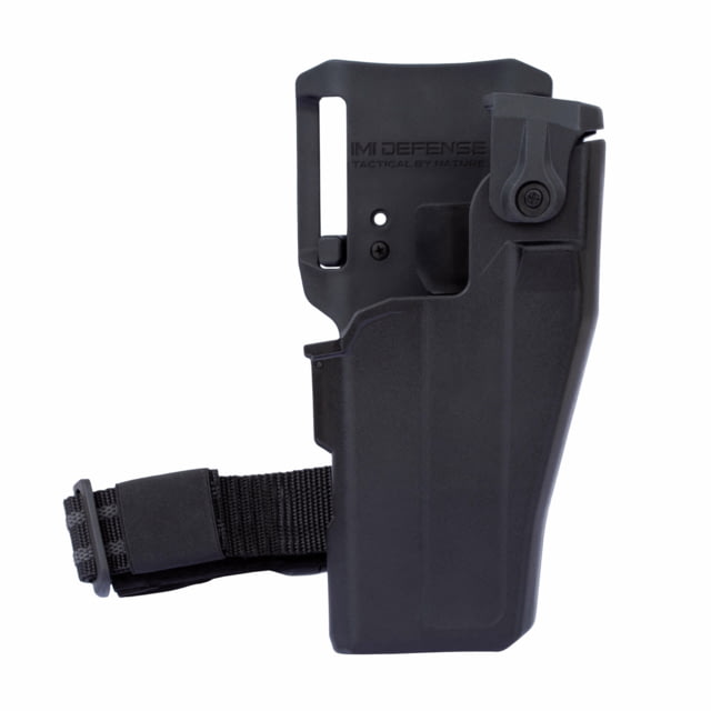 IMI Defense RDL3 Mid Ride Level 3 Polymer OWB Belt Holster Glock 17/19/19x/25/28/31/32/45/47 Gen 3-5/22/23 Gen 1-4 Right Hand Matte Black - Imi Defense