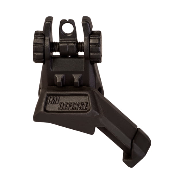 IMI Defense TRS Polymer Rear Flip Up Sight 45 Degrees Offset Black - IMI Defense