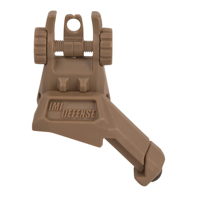 USED IMI Defense TRS Polymer Rear Flip Up Sight 45 Degrees Offset FDE  EDEMO1 Used Condition Like New Inspect and Rebox - Imi Defense