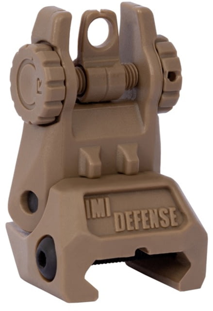 IMI Defense TRS Rear Polymer Flip Up Sight FDE - Imi Defense