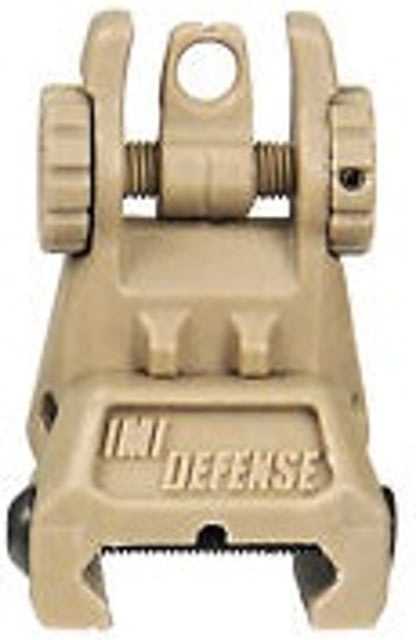 IMI Defense TRS Rear Polymer Flip Up Sight FDE - Imi Defense
