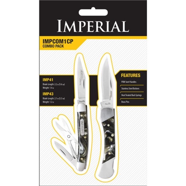 Imperial Schrade Imperial 2 Pc Combo Pack W/imp41 & Imp43 - Imperial Schrade