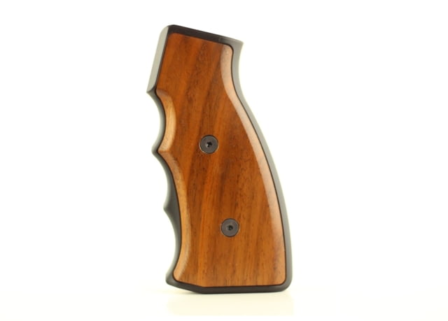 EDEMO Indignant Arms IA Classic Accented AR15 Grip Walnut Grip/Black Frame cl-acc-wa-bk EDEMO1 Used Condition Like New - Indignant Arms