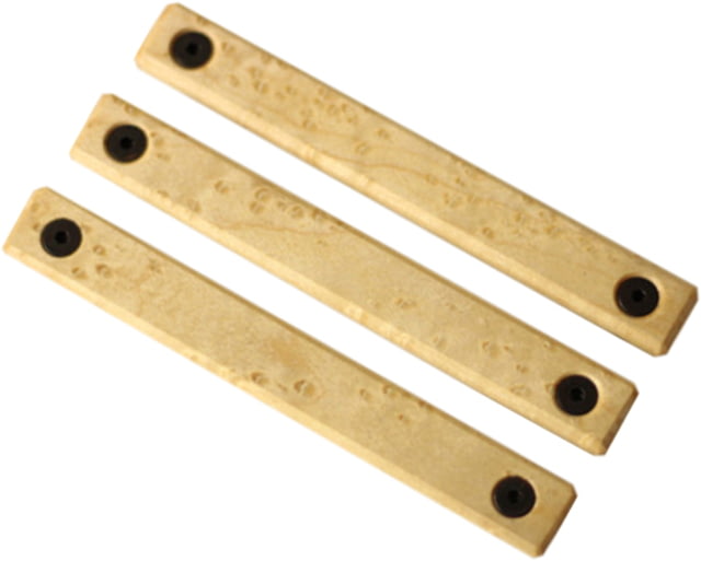 Indignant Arms IA Classic MLOK Rail Panels 3.0 Slots Birdseye Maple Grip/Black Frame - Indignant Arms