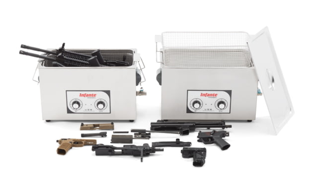 Infante Ultrasonics S20 Gun Cleaning System Stainless - Infante Ultrasonics