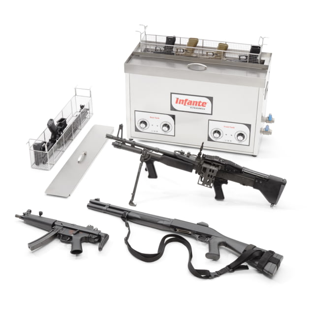 Infante Ultrasonics S30 Gun Cleaning System Stainless - Infante Ultrasonics