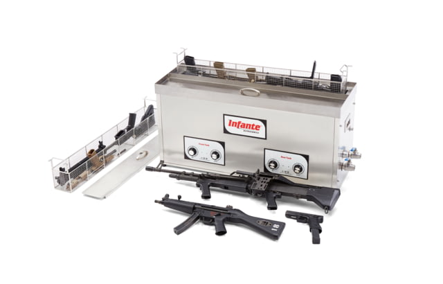 Infante Ultrasonics S40 Gun Cleaning System Stainless - Infante Ultrasonics