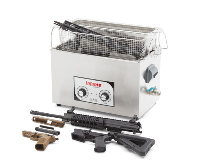 Infante Ultrasonics S9 Gun Cleaning System Stainless - Infante Ultrasonics