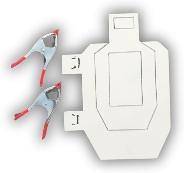 Infinite Defense Half-Size Infinity Target Silhouette White - Infinite Defense