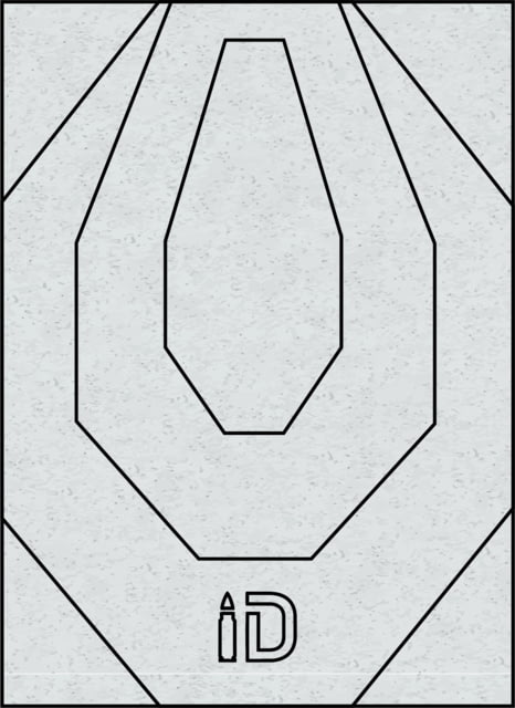 Infinite Defense IPSC Infinity Target White - Infinite Defense