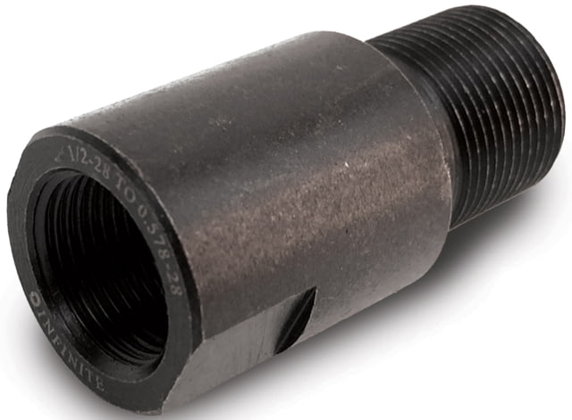 Infinite Product Solutions  - .578-28 RH Thread Adapter Black Smooth - Infinite Product Solutions