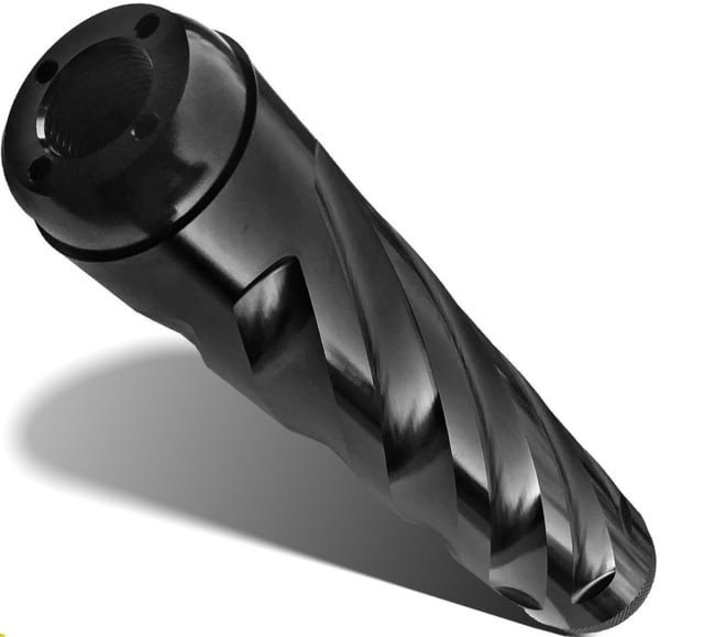 Infinite Product Solutions 12in Redirect Compensator w/Storage Cap Black Anodize Smooth - Infinite Product Solutions