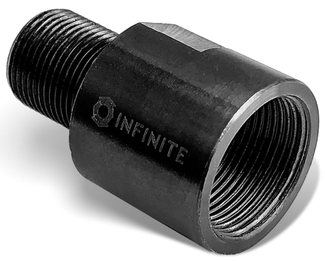 Infinite Product Solutions 1in Barrel Extension Black Oxide  - .30 Carbine/.308 Winchester/.300 AAC Blac - Infinite Product Solutions