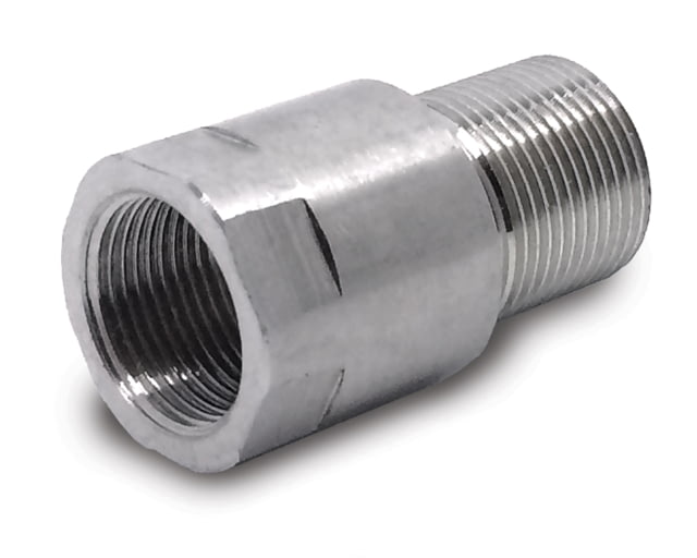 Infinite Product Solutions 9/16-24 LH -  Thread Adapter Polished Stainless Steel - Infinite Product Solutions