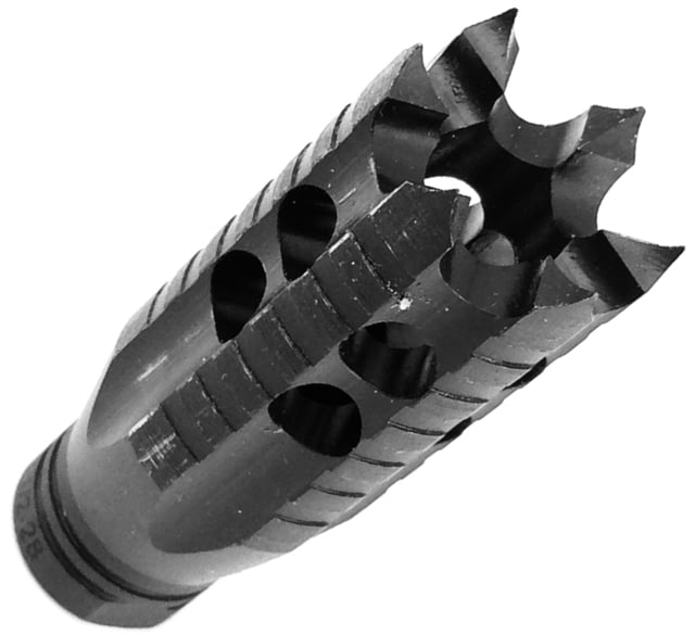 Infinite Product Solutions Gen 1 Crowning Scepter Muzzle Brake 7.62x39mm M14 x 1 LH Black Oxide - Infinite Product Solutions