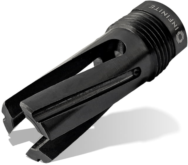 Infinite Product Solutions Gen 1 QD 3-Prong Flash Hider 9mm Luger 1/2x36 Black Oxide - Infinite Product Solutions