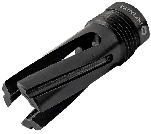 Infinite Product Solutions Gen 1 QD 3-Prong Flash Hider 9mm Luger M13.5 x 1 LH Black Oxide - Infinite Product Solutions