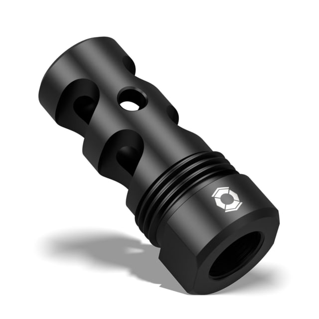 Infinite Product Solutions Gen 2 Titanium QD 2-Port Muzzle Brake .400 legend/.44 Magnum/.458 SOCOM/.45-70 Government 24 Black PVD - Infinite Product Solutions