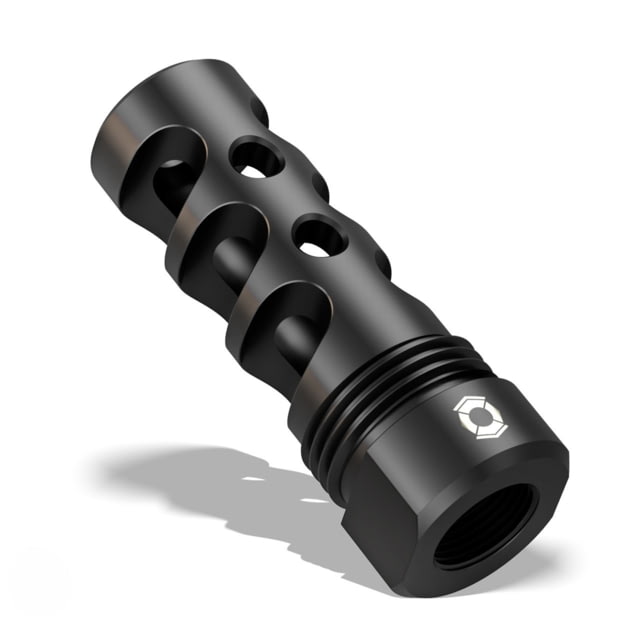 Infinite Product Solutions Gen 2 Titanium QD 3-Port Muzzle Brake 7.62x39mm M14 x 1 LH Black PVD G2-TI5-PVS-14LH-CW - Infinite Product Solutions