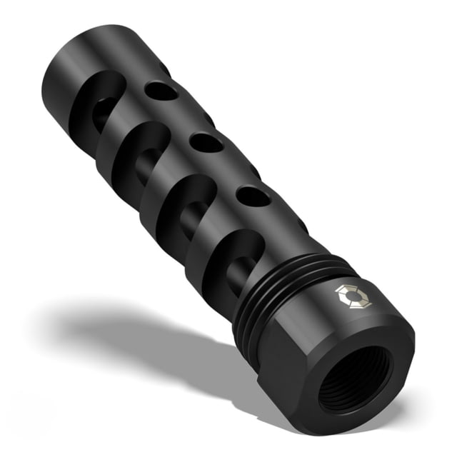 Infinite Product Solutions Gen 2 Titanium QD 4-Port Muzzle Brake .458 SOCOM/.450 Bushmaster  Black PVD - Infinite Product Solutions