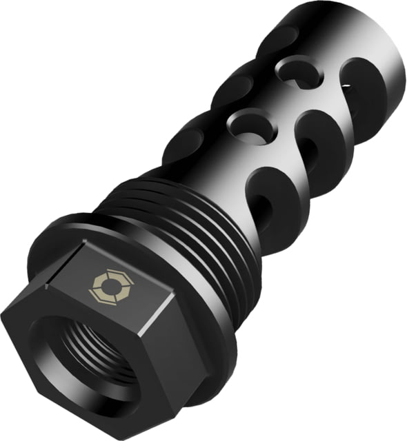 Infinite Product Solutions Gen 3 QD 3-Port Muzzle Brake .40 S&W/10mm Auto 9/16x24 Black Nitride - Infinite Product Solutions