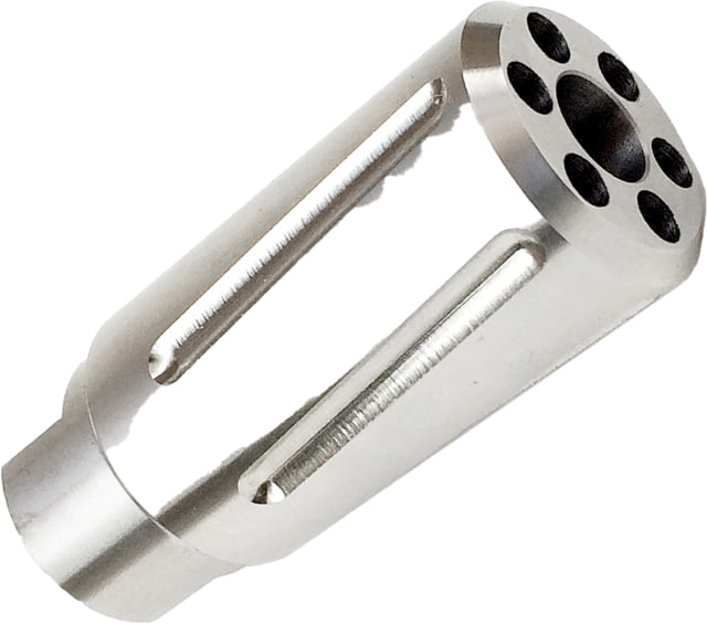 Infinite Product Solutions Halestorm Spiral Pulse Fluted Linear Compensator Natural Stainless Steel M15 x 1 - Infinite Product Solutions