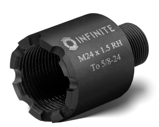 Infinite Product Solutions M24 x 1.5 -  Thread Adapter Black - Infinite Product Solutions