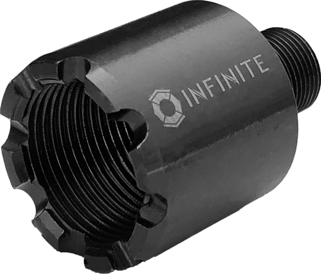 Infinite Product Solutions M24 x 1.5 - M14 x 1 LH Thread Adapter Black - Infinite Product Solutions