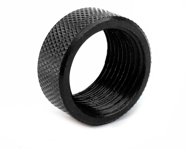 Infinite Product Solutions QD Knurled Muzzle Brake Thread Protector Black - Infinite Product Solutions