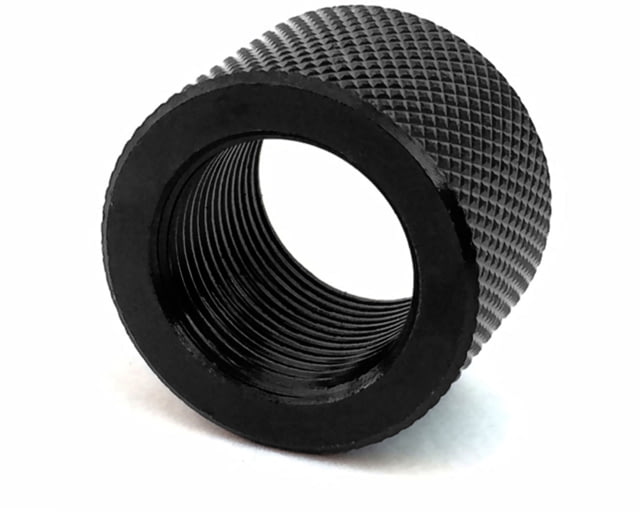 Infinite Product Solutions RIfle Knurled Thread Protector Black - Infinite Product Solutions