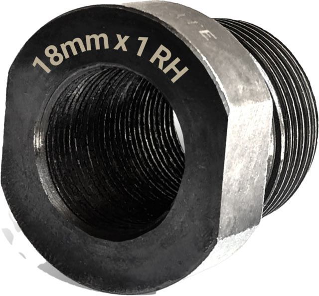 Infinite Product Solutions Tapered Thread Adapter Black Oxide M18x1RH - Infinite Product Solutions