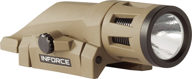 INFORCE Weapon Mounted Multifunction LED Tactical Light Gen 2 White 400 Lumens Flat Dark Earth - Inforce