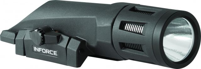 USED INFORCE WMLX Multifunction LED Weapon Mounted Light 123A Lithium White 800 Lumens Black  EDEMO20 Condition Parts Only/Salvage Defective - INFORCE