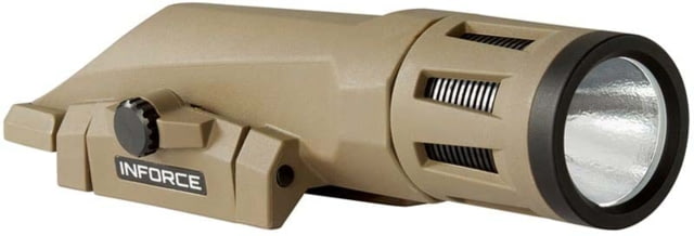 INFORCE WMLX Multifunction LED Weapon Mounted Light 123A Lithium White 800 Lumens Flat Dark Earth - Inforce