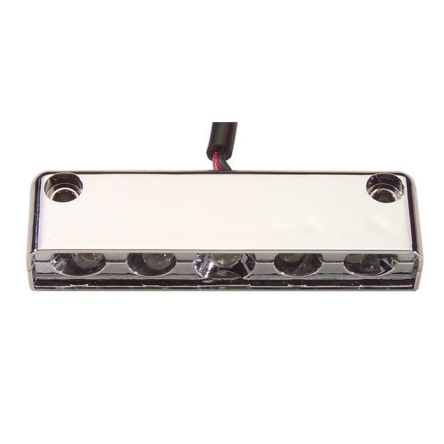 Innovative Lighting 5 LED Surface Mount Step Light - Blue w/Chrome Case - Innovative Lighting