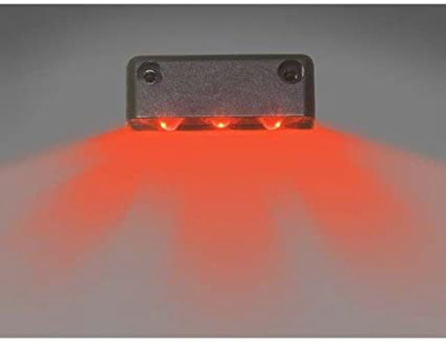 Innovative Lighting 3 LED Surface Mount Step Light w/ Black Case Red - Innovative Lighting