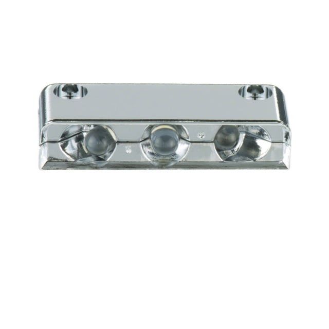 Innovative Lighting 3 LED Surface Mount Step Light w/ Chrome Case White - Innovative Lighting