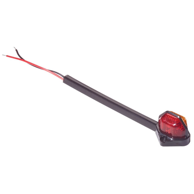 Innovative Lighting Universal LED Fender Light With Wire Cover Amber/Red Lens - Innovative Lighting