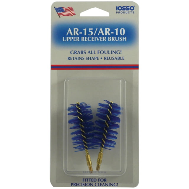 Iosso Products AR-15 Upper Receiver Brush with Stud - 2 Pack IO
