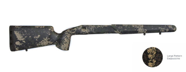 iota Outdoors EKO Rifle Stock for Remington 700 Long Actions with Remington Facotry Sporter/Remington Standard Sendero Barrel Cortou Cappuccino - Iota Outdoors