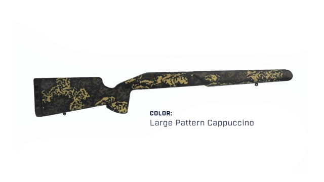 iota Outdoors Kremlin Rifle Stock for Remington 700 Short Actions with Remington Facotry Sporter/Remington Standard Sendero Barrel Cortour Cappuccino - Iota Outdoors