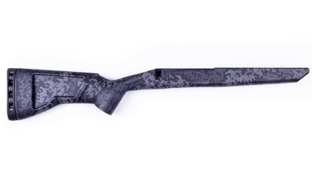 iota Outdoors Krux Rifle Stock for Remington 700 Long Actions with Proof Sendero/M24/Sendero Light Barrel Contour Midnight Grey - Iota Outdoors