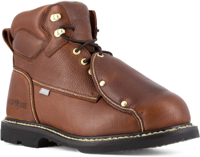 Iron Age Ground Breaker 6 inch Steel Toe Work Boot - Men's Brown 10W - Iron Age
