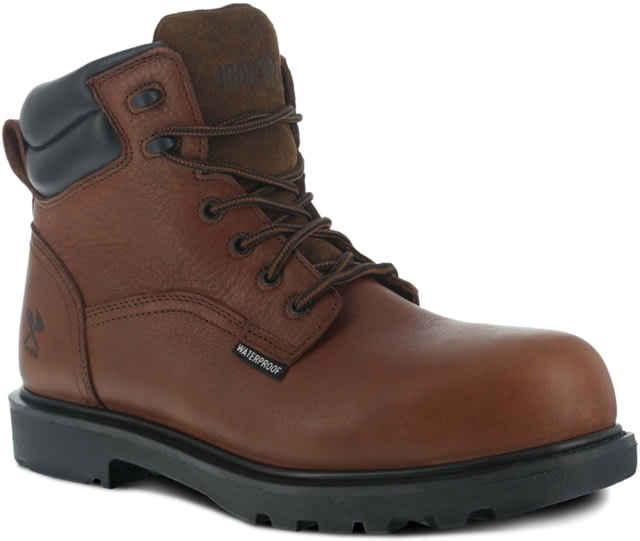 Iron Age Hauler 6in. Brown Wp Boot - Men's 13 Wide - Iron Age