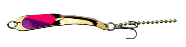 Iron Decoy Iron Decoy Steely 4 Lure 3.5'' Gold/Hot Pink Hot Purple 1/2 oz Steely 4 GHPP - $2.49 at Optics Planet
