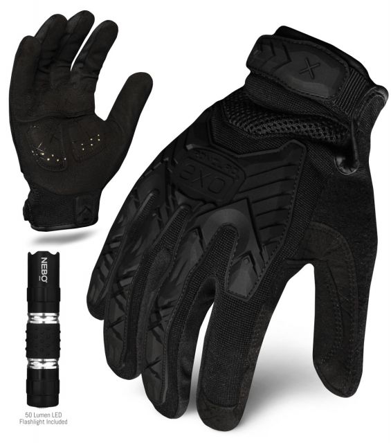 Ironclad EXO Tactical Operator Impact Glove Black XXL EXOT-IBLK-06-XXL - Ironclad