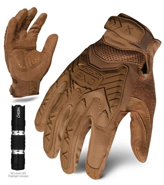 Ironclad EXO Tactical Operator Impact Glove Coyote XXL EXOT-ICOY-06-XXL - Ironclad